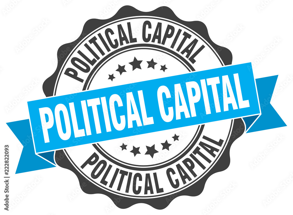 political capital stamp. sign. seal
