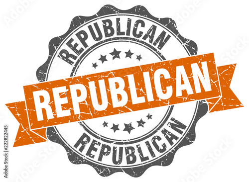 republican stamp. sign. seal