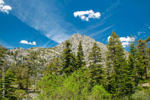 Eagle Lake is a back country lake in the Sierra Nevada mountain range, to the west of Lake Tahoe in the Desolation Wilderness. It can be reached by hiking west out of the Eagle Lake trailhead. 