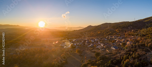 Atardecer en Cobrana