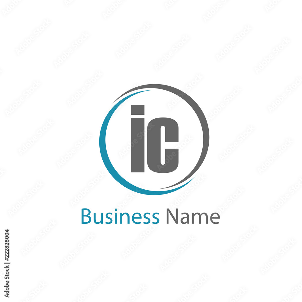 Initial Letter IC Logo Template Design Initial Letter IC Logo Template Design