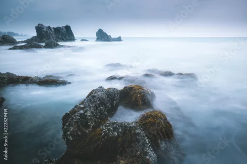 Obraz Dramatyczny pejzaż morski