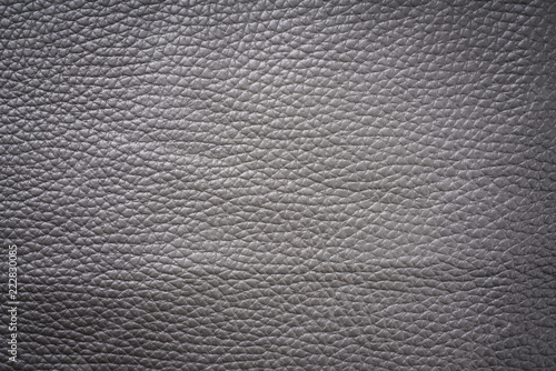 Brown artificial leather as background wallpaper with copy space