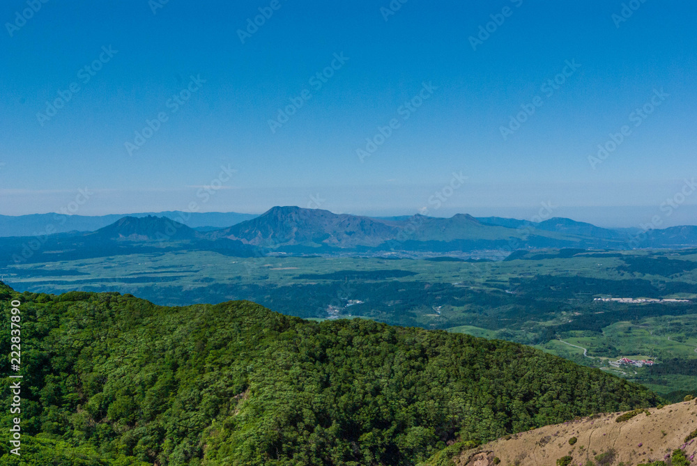 Blue Ridge Mountains in Japan 