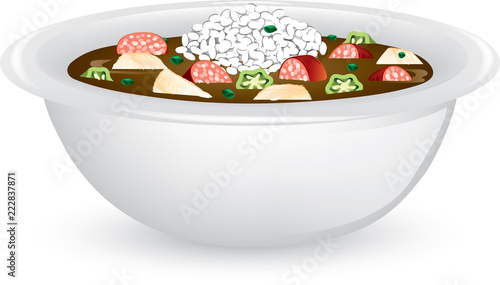 Chicken and Sausage Gumbo