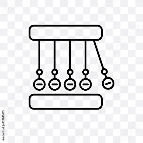 momentum icon isolated on transparent background. Simple and editable momentum icons. Modern icon vector illustration.