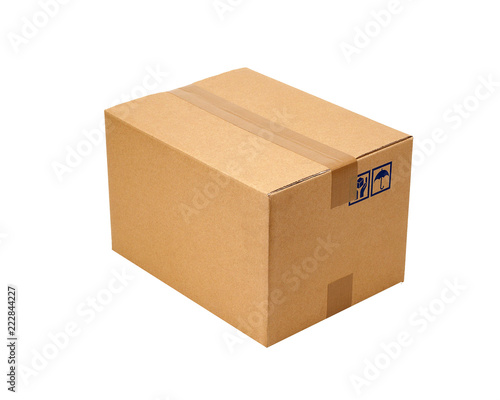 cardboard paper bag box