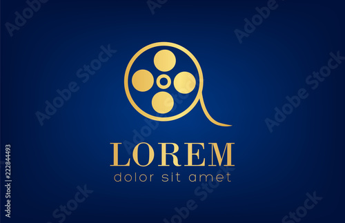 movie logo vector