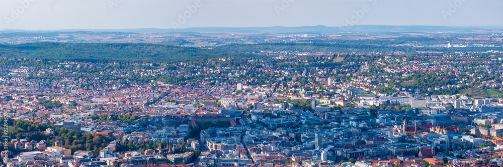 Scenic Stuttgart view impressions out of summer time Scenic Stuttgart view impressions out of summer time