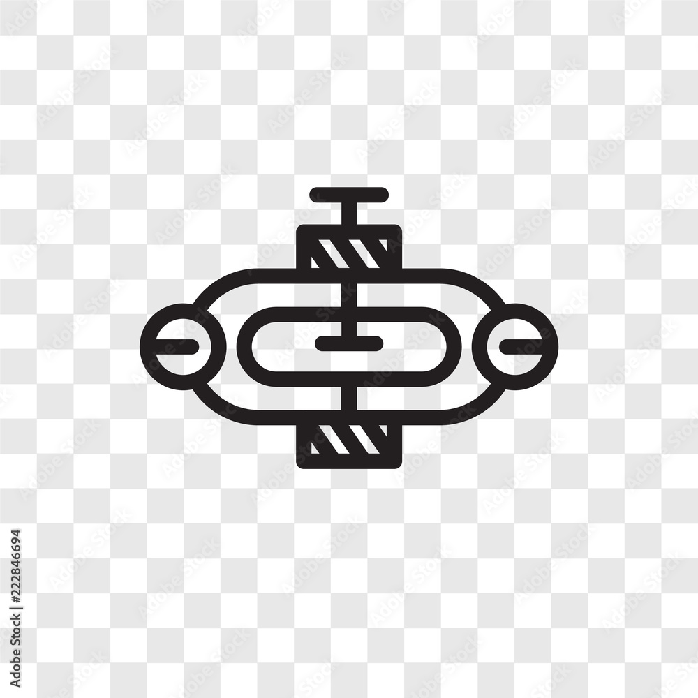 Clamp vector icon isolated on transparent background, Clamp logo design