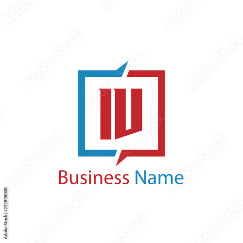 Free Download Initial Letter IV Logo Template Design - GFXLoad