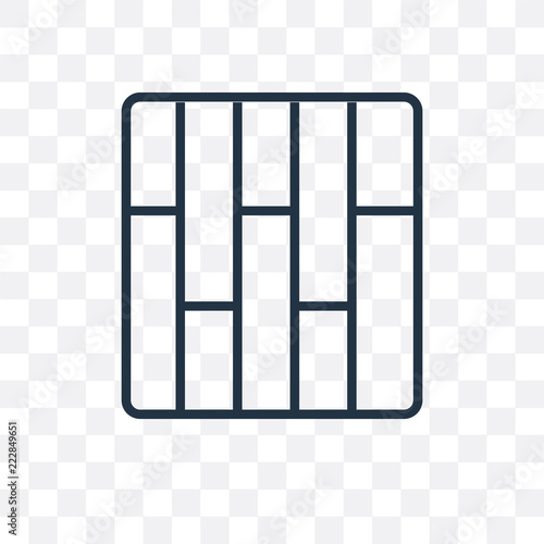 paving icon isolated on transparent background. Simple and editable paving icons. Modern icon vector illustration.
