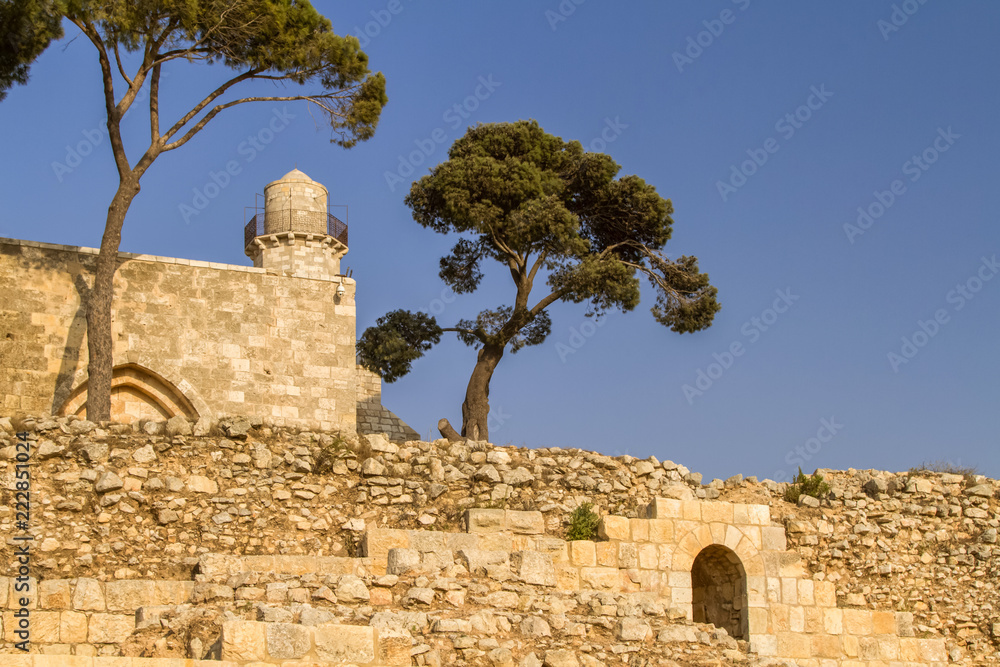 Tomb of prophet Samuel, Nabi Samwil mosque in Israel
