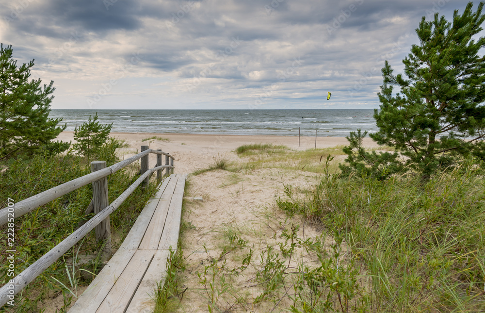 Coastal landscape, Latvia, Baltic region, Europe Coastal landscape, Latvia, Baltic region, Europe