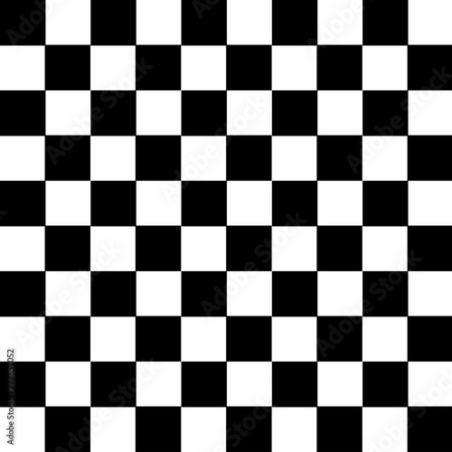 vector of seamless black square checker pattern