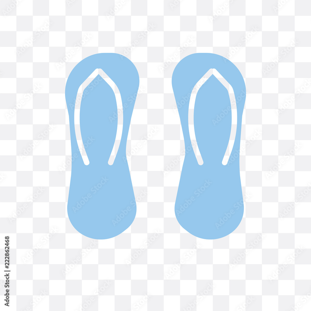 flip flops icon isolated on transparent background. Simple and editable flip flops icons. Modern icon vector illustration. flip flops icon isolated on transparent background. Simple and editable flip flops icons. Modern icon vector illustration.