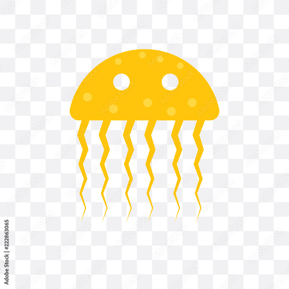 jellyfish icon isolated on transparent background. Simple and editable jellyfish icons. Modern icon vector illustration. jellyfish icon isolated on transparent background. Simple and editable jellyfish icons. Modern icon vector illustration.
