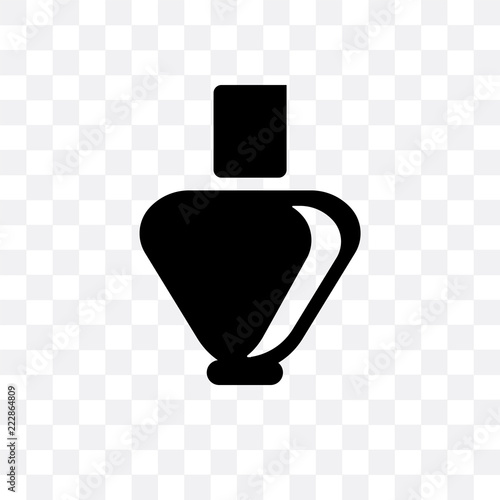 parfum icon isolated on transparent background. Simple and editable parfum icons. Modern icon vector illustration.