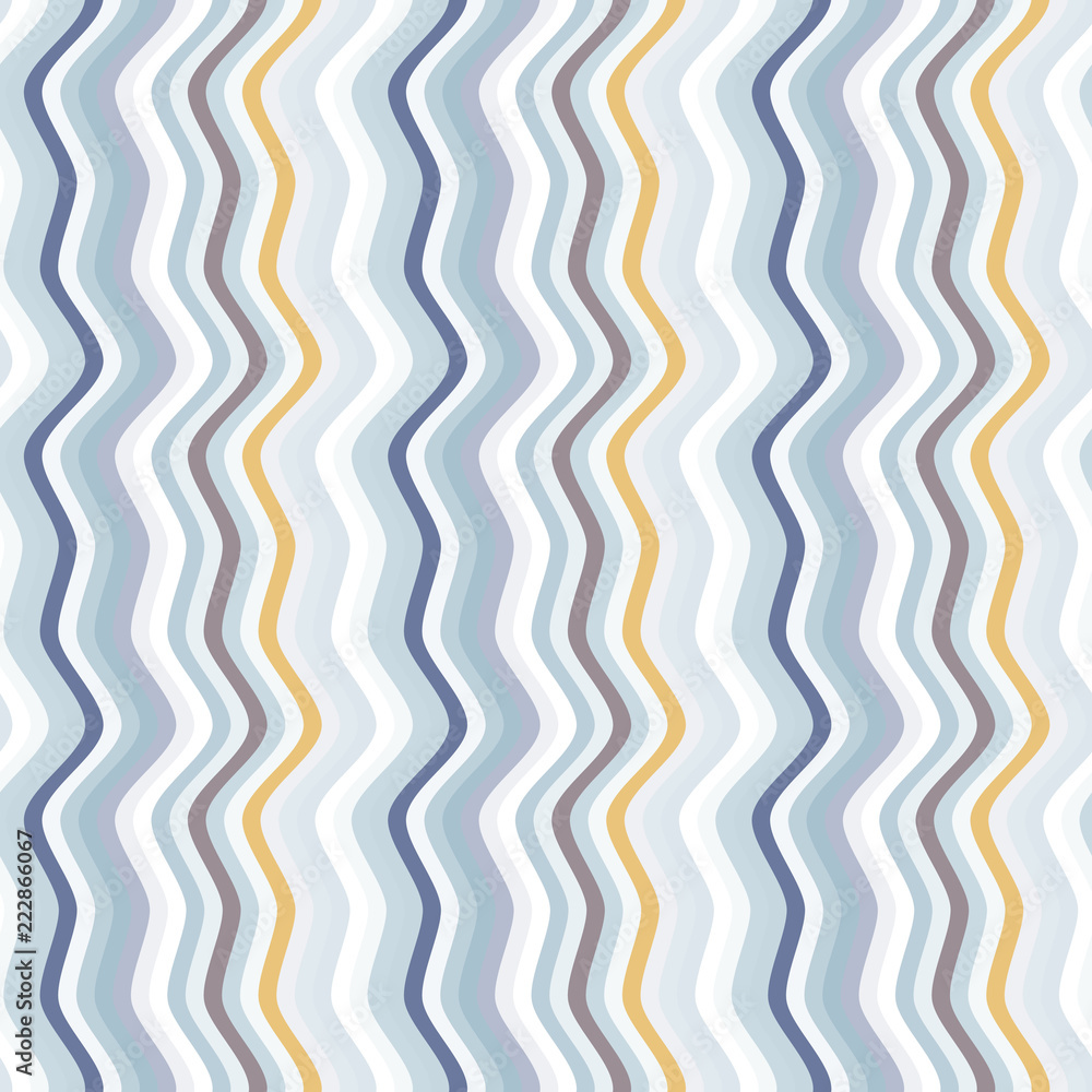 Seamless pattern with waves and bends. Simple pattern for fabrics and wrappers. Optical illusion of the motion. Seamless pattern with waves and bends. Simple pattern for fabrics and wrappers. Optical illusion of the motion.