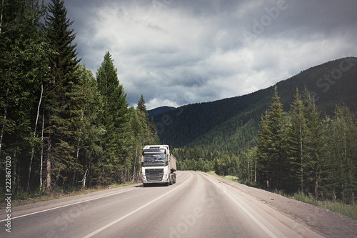 truck on the road © avtk