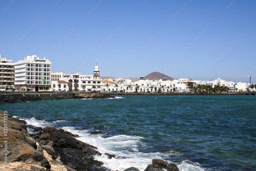Arrecife, capital of Lanzarote, Canary Islands