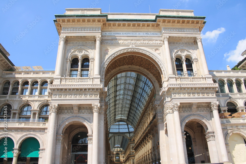 Gallerie Vittorio Emanuelle à Milan, Italie