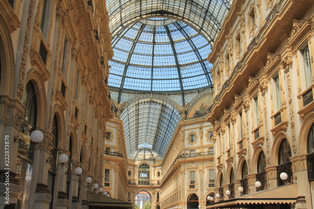 Gallerie Vittorio Emanuele à Milan, Italie
