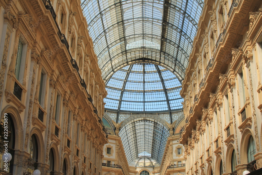 Gallerie Vittorio Emanuele à Milan, Italie
