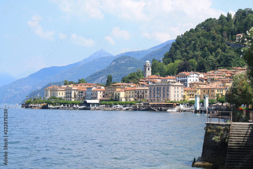 Bellagio, le luxueux village sur les rives du lac de Come, Italie