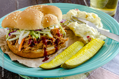 Barbeque Pulled Pork Sandwiches