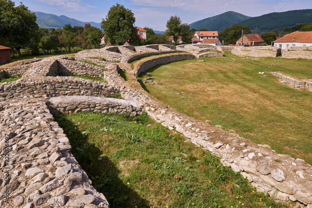 Ancient roman fortress