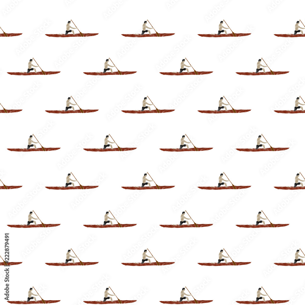 Boat pattern Boat pattern