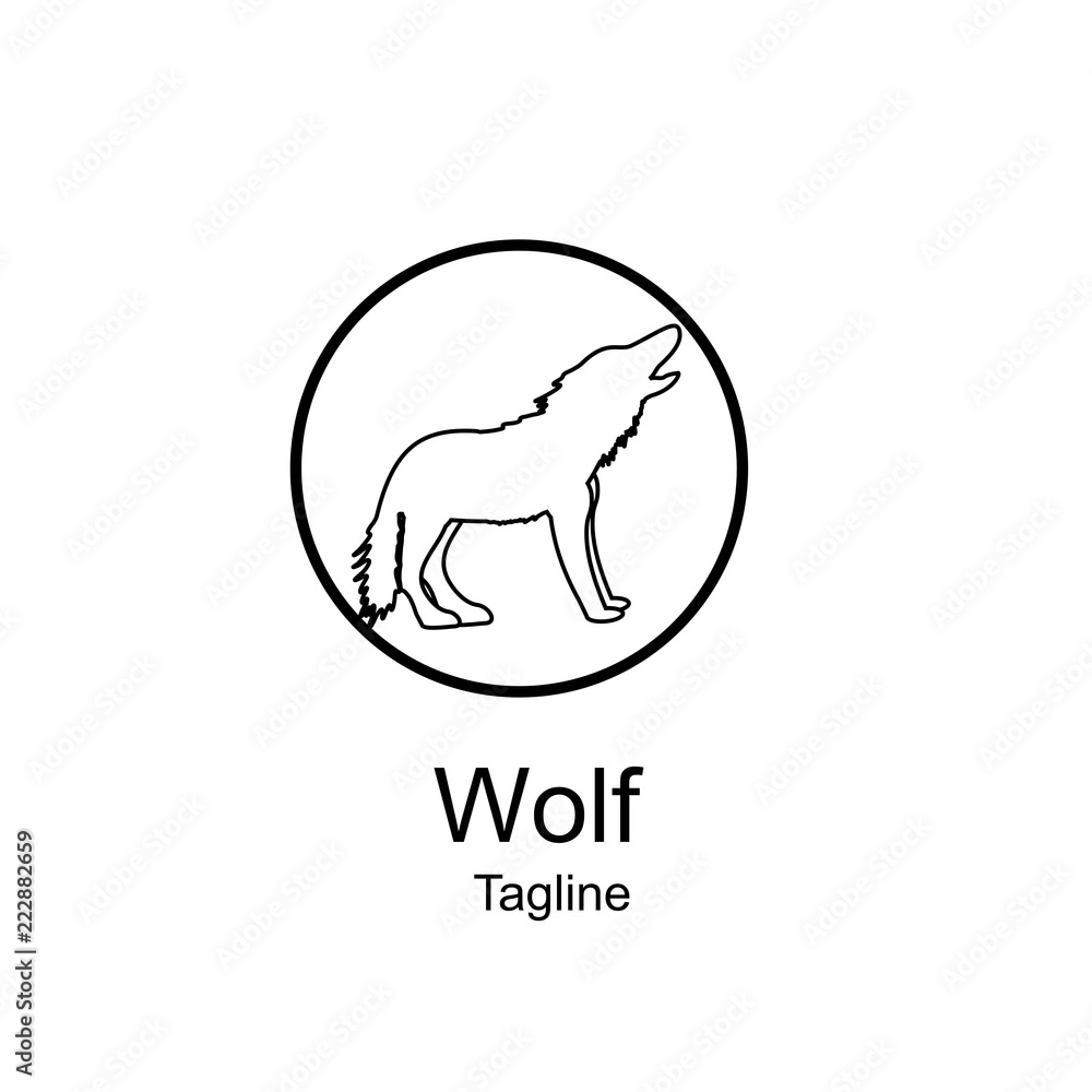 logo of the wolf logo of the wolf