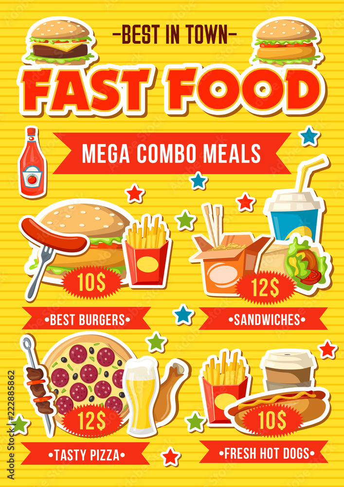 Combo meals deals