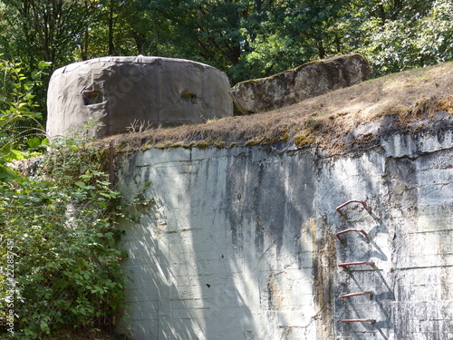 Alter Bunker am Westwall in der Eifel photo