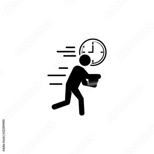 student speed icon. Element of speed icon for mobile concept and web apps. Detailed student speed icon can be used for web and mobile