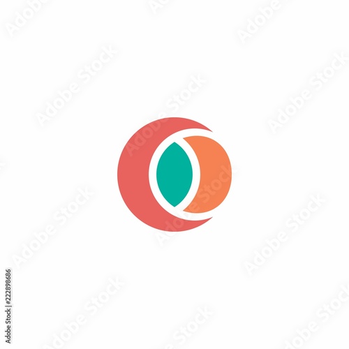 unique shape logo design concept for your company, business, brand, and etc