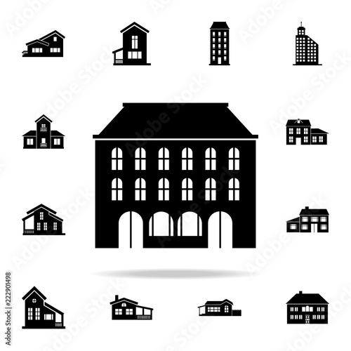 building  icon. house icons universal set for web and mobile