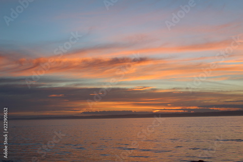 Un-edited Color on Sunset on Phillip Island, Australia