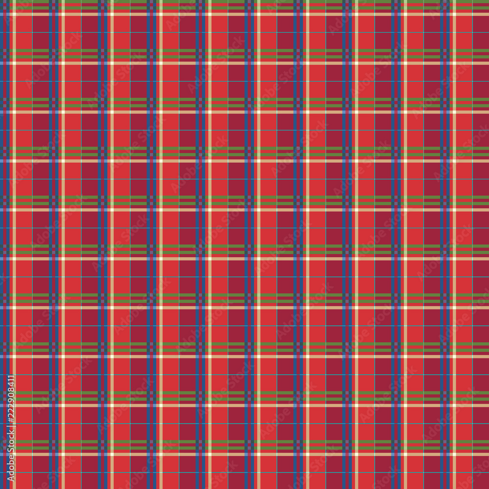 Obraz premium seamless pattern in a cage, tartan pattern