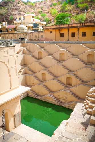 Panna Meena ka Kund step-well, Jaipur, Rajasthan, India