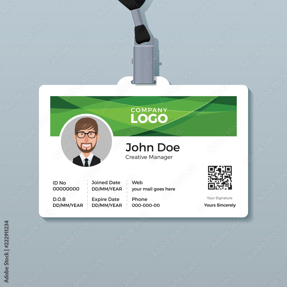 Id Card Photo Background