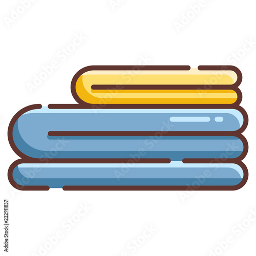 Towel LineColor illustration
