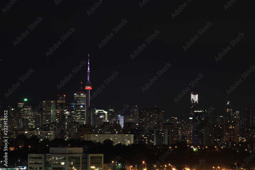 Fototapeta premium centrum toronto
