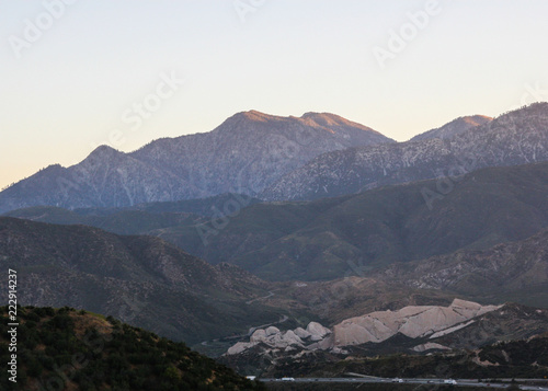 Fototapeta Naklejka Na Ścianę i Meble -  Rocky mountains landscape.
