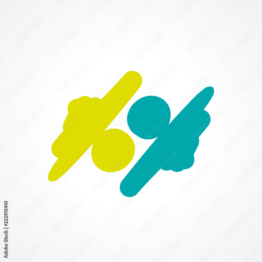 Obraz premium logo design