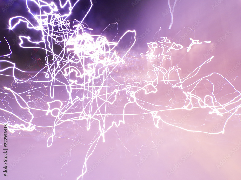 Abstract Light Painting, Long Exposure Abstract Light Painting, Long Exposure