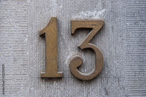 House number 13