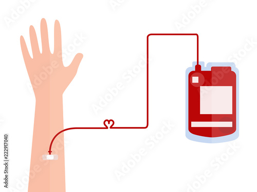 Blood donation for sharing love