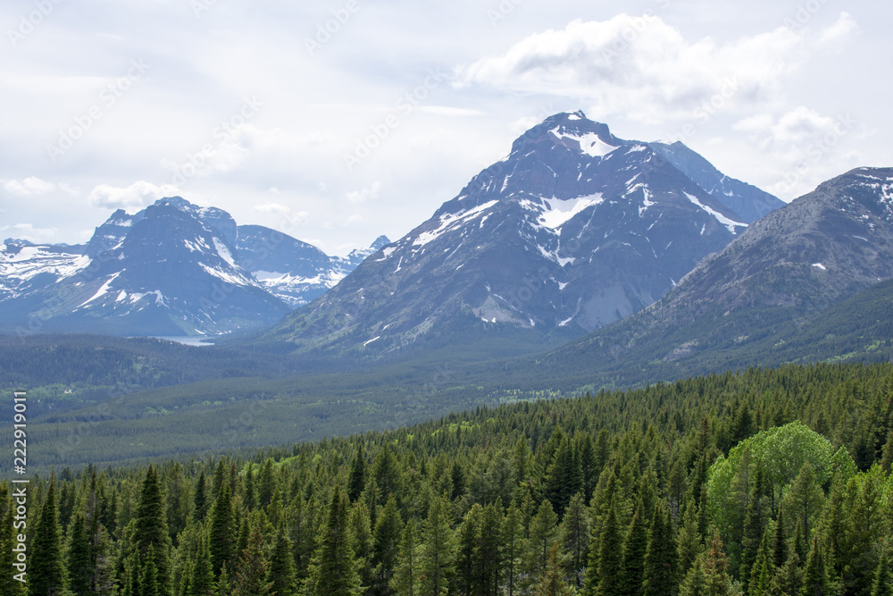 Fototapeta premium Glacier Mountain Valley